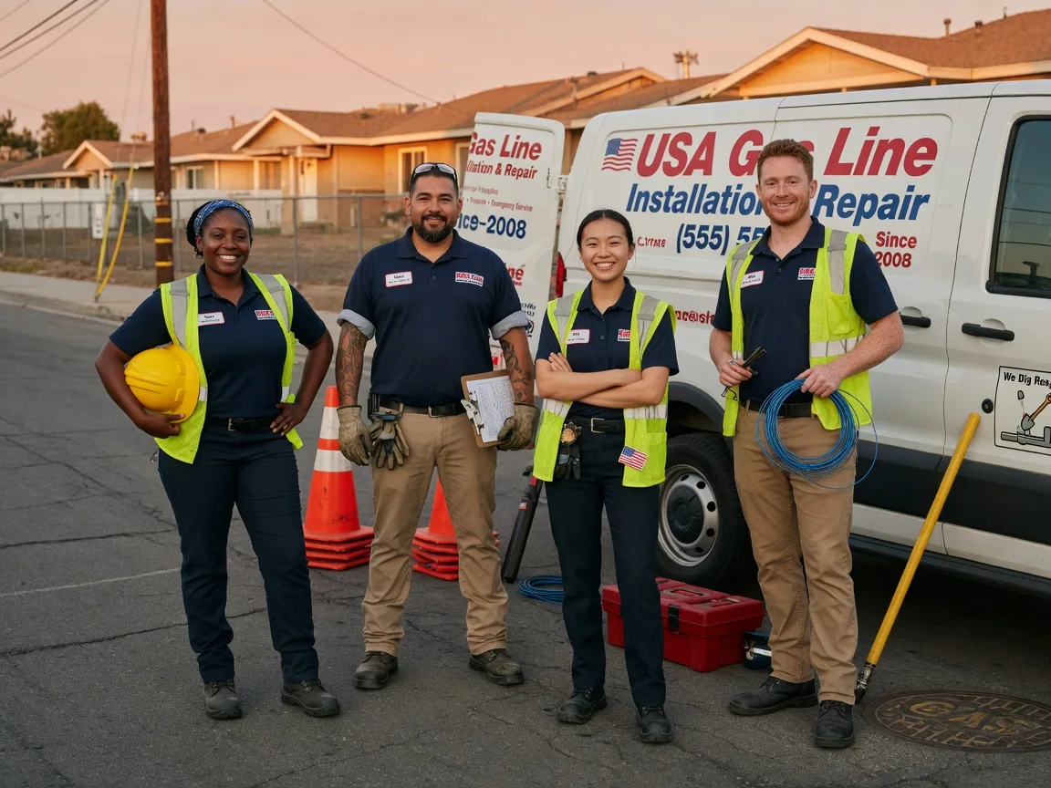 Gas Line Installation company in Robinsonville, MS